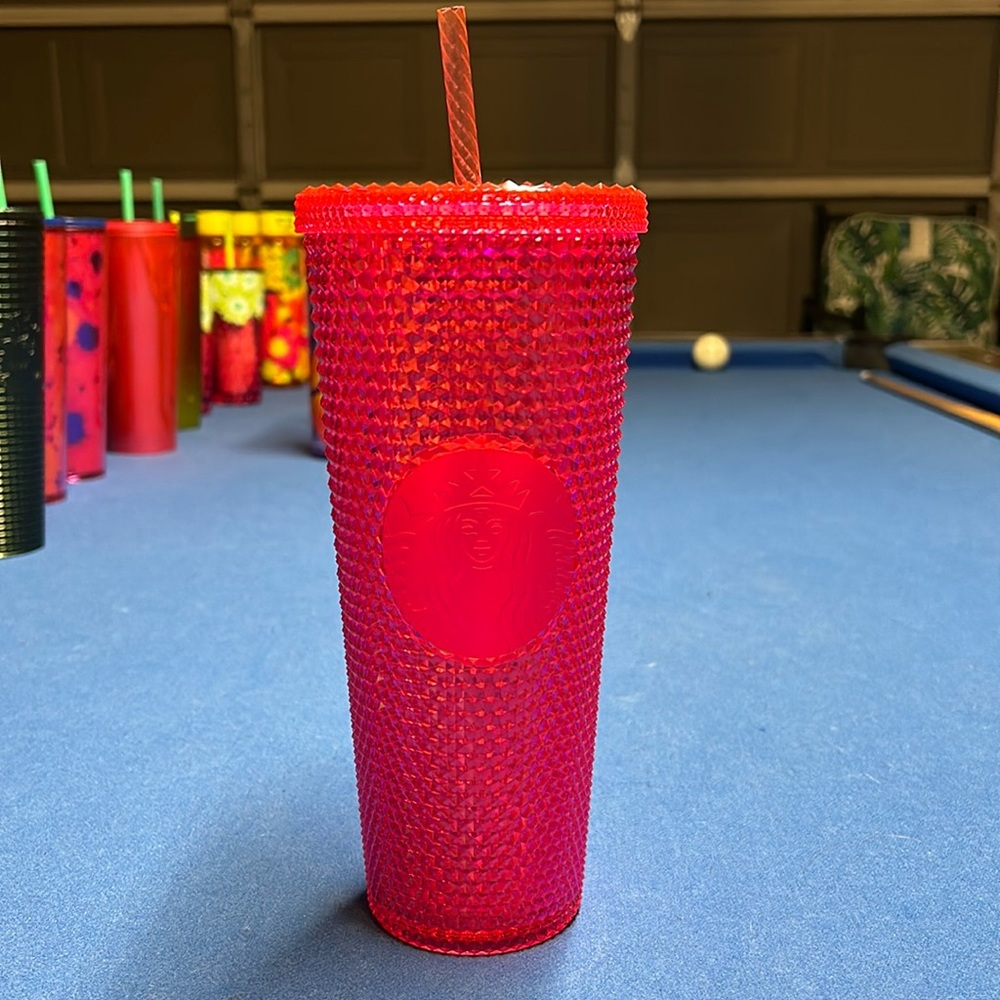 Starbucks Pink studded venti cold cup